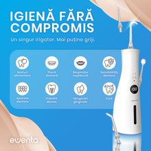 Irigator Bucal tip Dus Bucal Ewenta®AQUA PRO , Alb