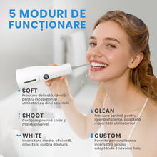 Irigator Bucal tip Dus Bucal Ewenta®AQUA PRO , Alb