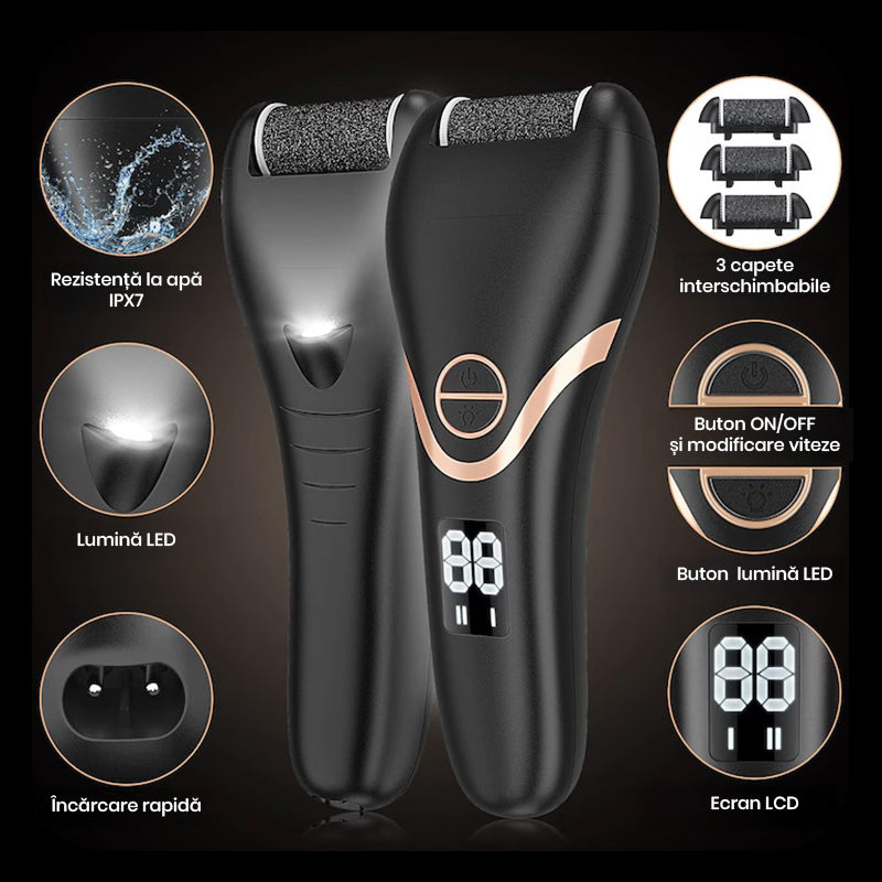 Pila Electrica pentru Talpi si Calcaie Ewenta SILKFEET