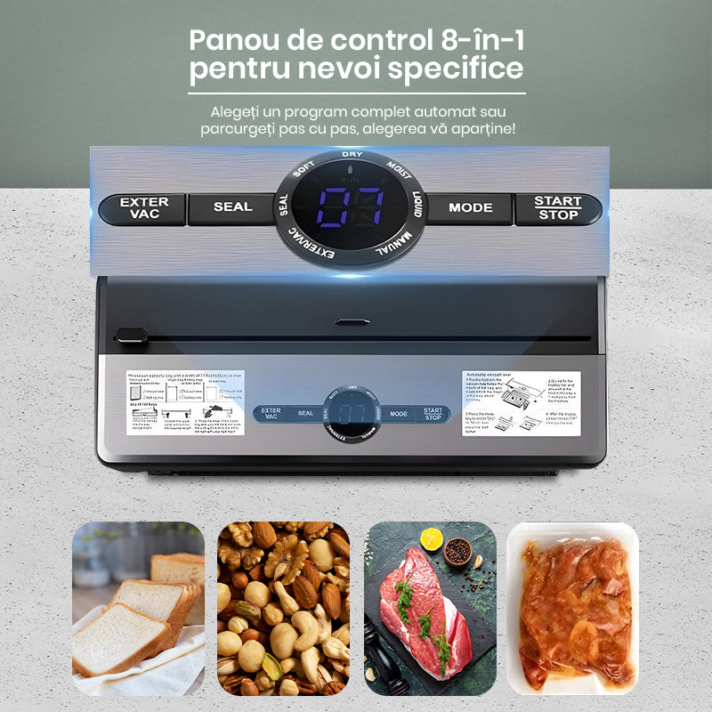 Aparat de Vidat si Sigilat Alimente Ewenta SEAL PRO2