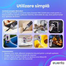Aspirator Auto Portabil Ewenta PRO CLEAN 4 in 1 Fara Fir