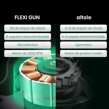 Aparat pentru Masaj Profesional Tip Pistol Ewenta FLEXI GUN