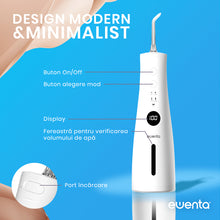 Irigator Bucal tip Dus Bucal Ewenta®AQUA PRO , Alb