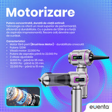 Aspirator Auto Portabil Ewenta PRO CLEAN 4 in 1 Fara Fir