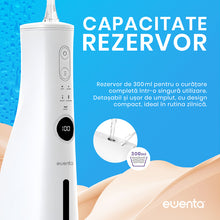 Irigator Bucal tip Dus Bucal Ewenta®AQUA PRO , Alb