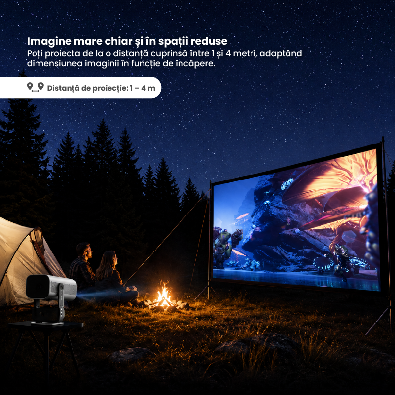 Videoproiector Portabil Ewenta® PRO VISION
