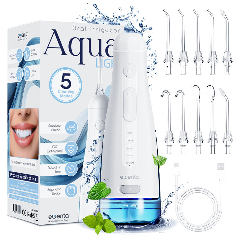 Irigator Bucal Profesional pentru Dus Bucal Ewenta® AQUA LIGHT