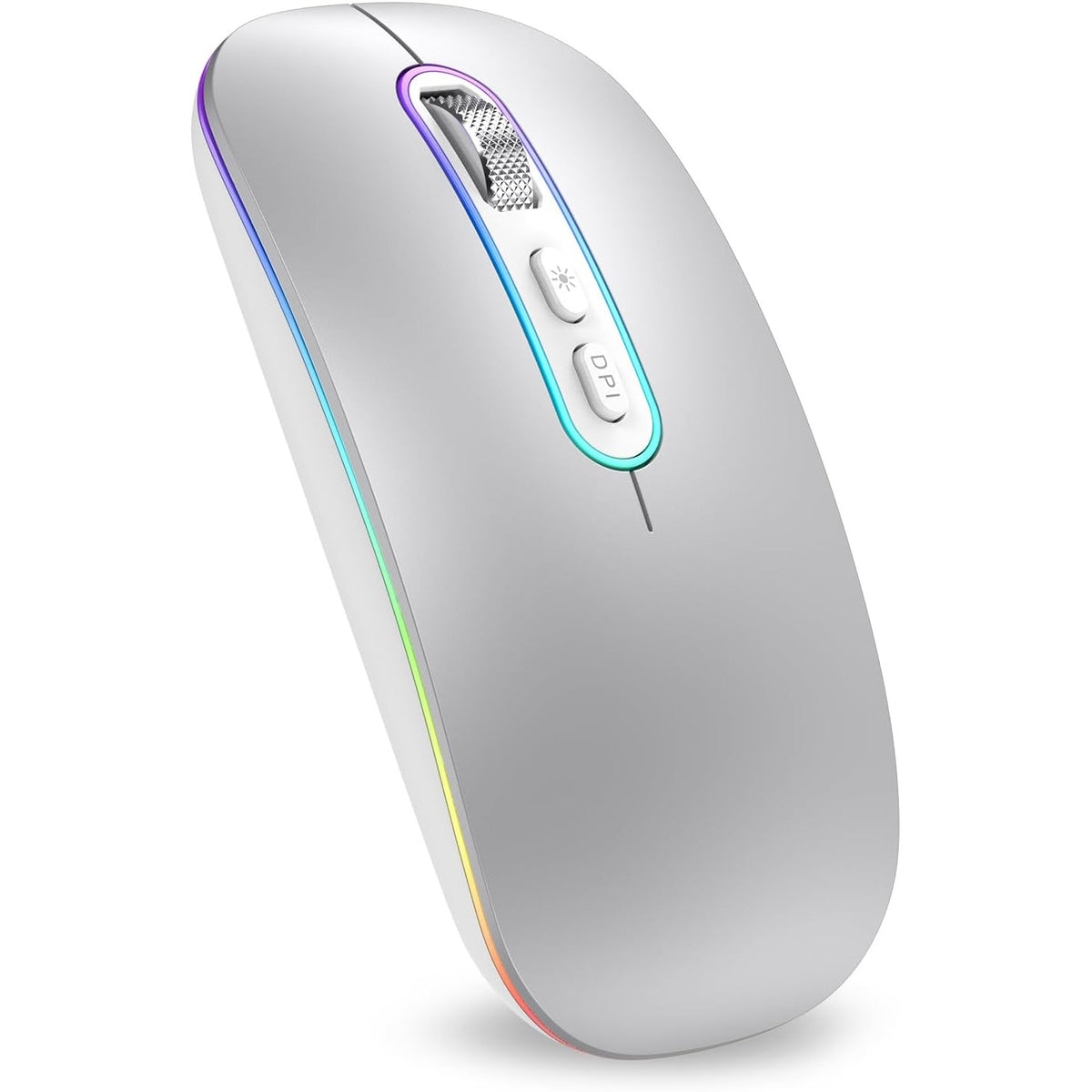 Mouse Wireless Reincarcabil Ewenta, Soft Click