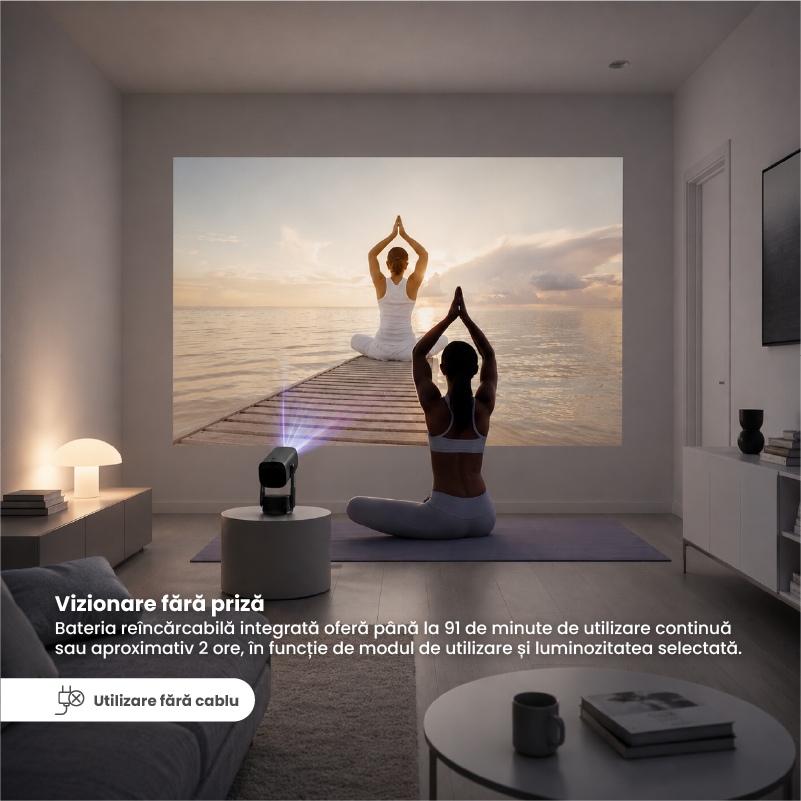 Videoproiector Portabil Ewenta® PRO VISION