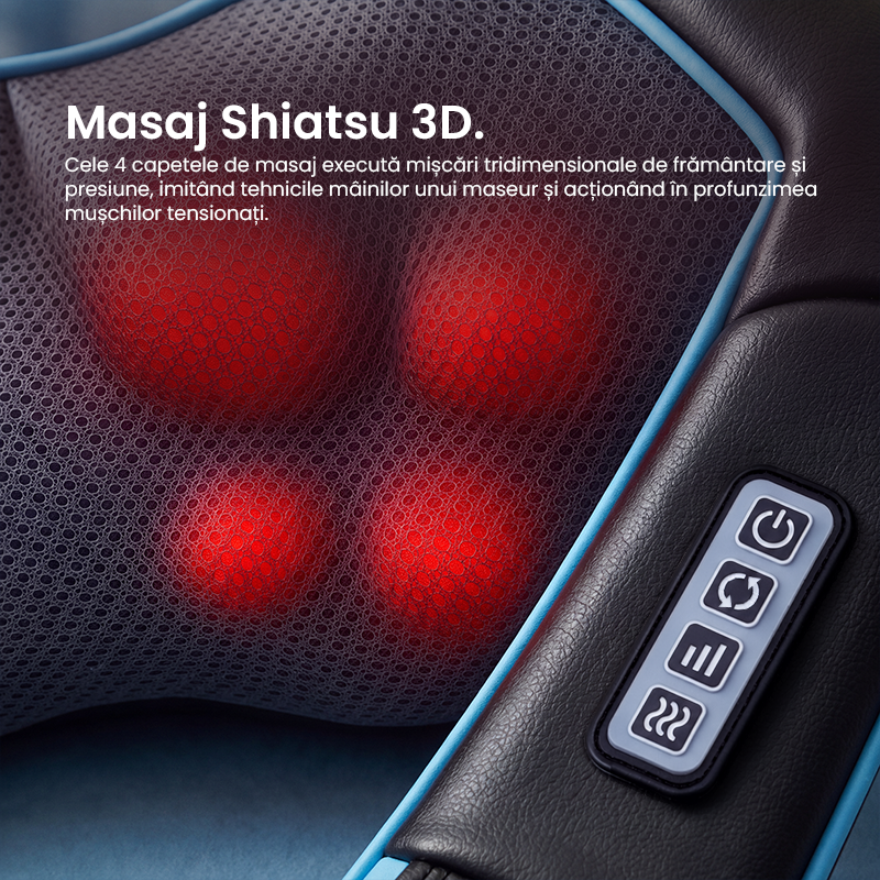 Aparat de Masaj Gat si Cervical Ewenta® TheraRelax Pro