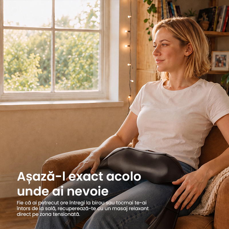 Aparat de Masaj Gat si Cervical Ewenta® TheraRelax Pro