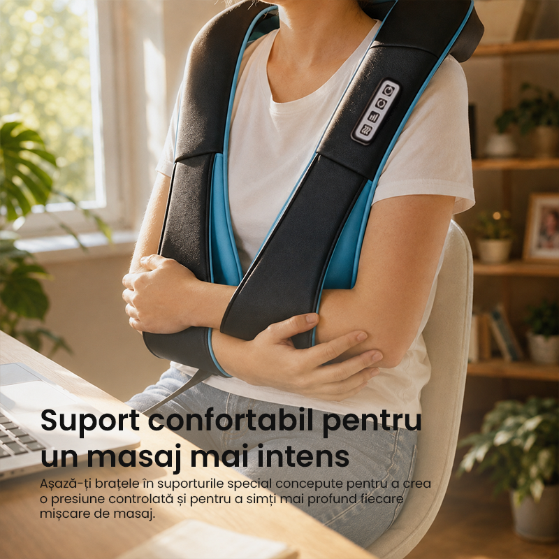 Aparat de Masaj Gat si Cervical Ewenta® TheraRelax Pro