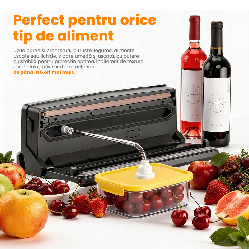 Aparat de Vidat si Sigilat Alimente Ewenta SEAL PRO