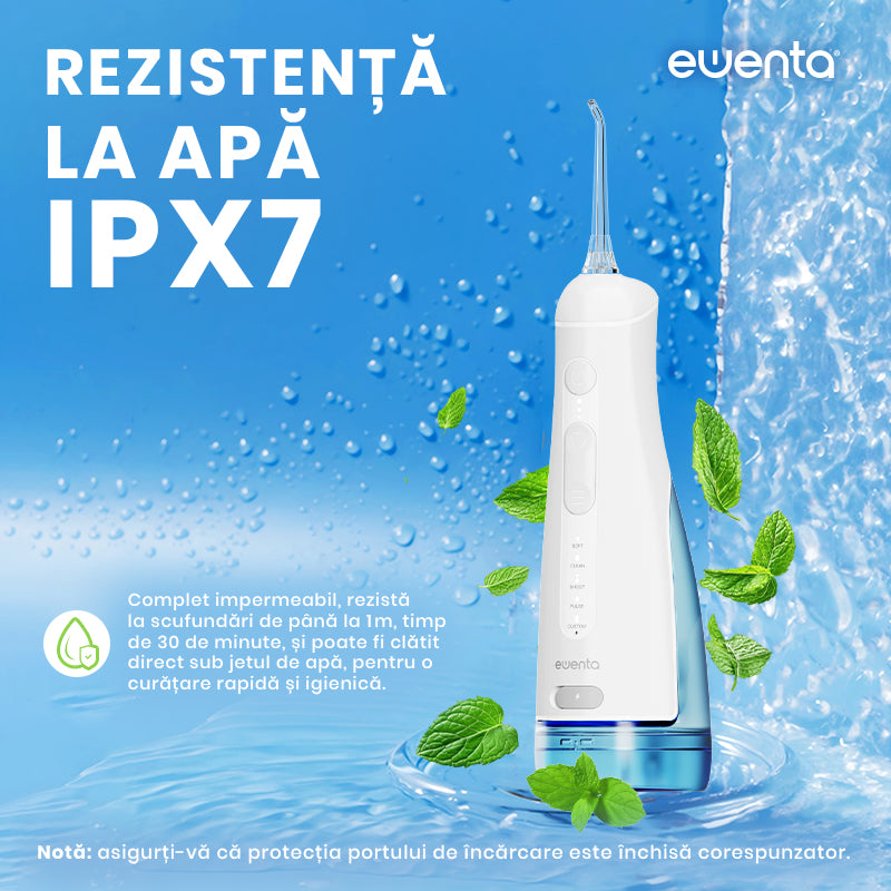 Irigator Bucal Profesional pentru Dus Bucal Ewenta® AQUA LIGHT