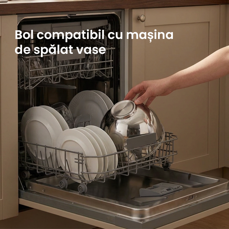 Mixer cu Bol de 6L din Inox Ewenta® MegaMix Pro