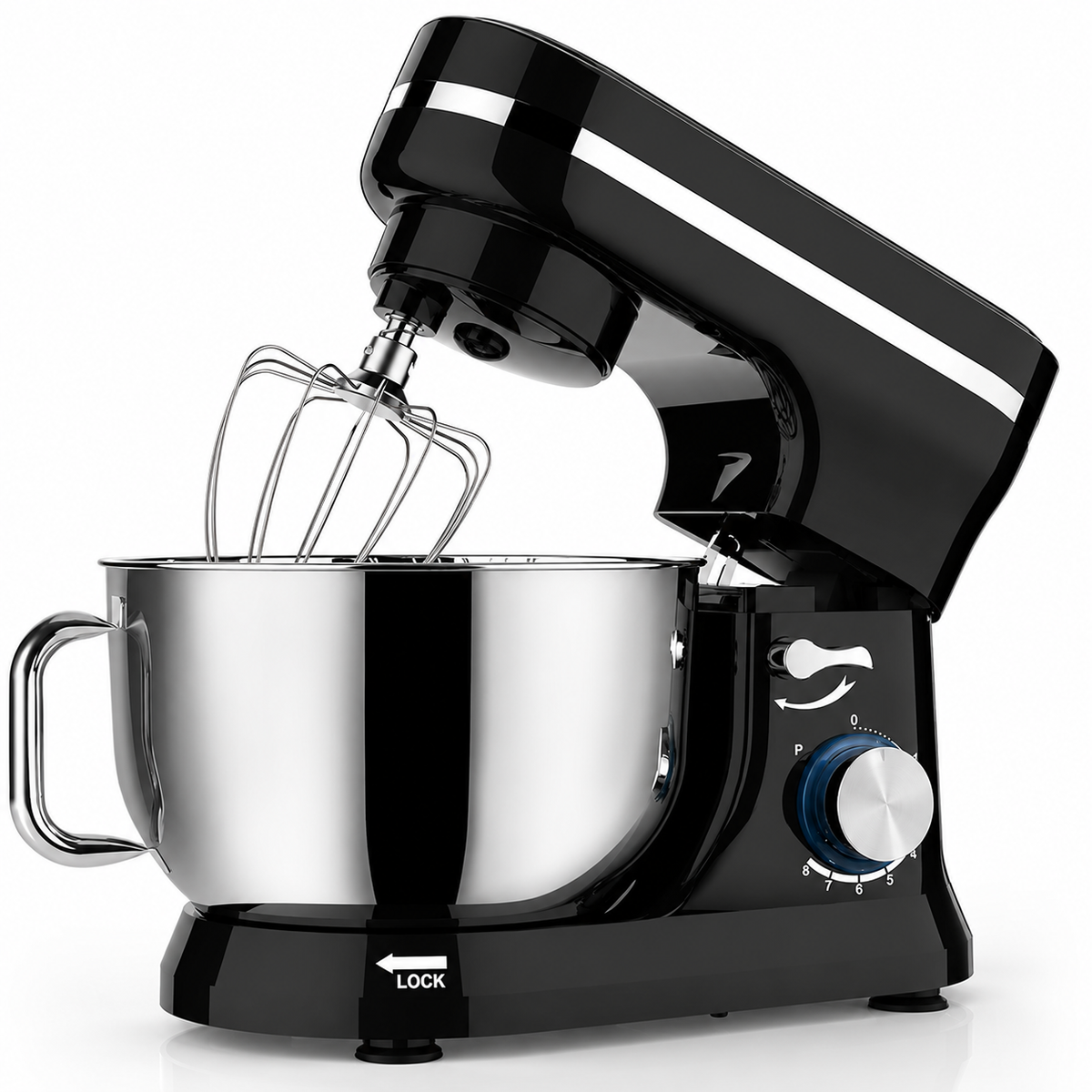 Mixer cu Bol de 6L din Inox Ewenta® MegaMix Pro