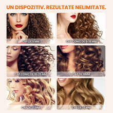 Ondulator de Par Profesional 6 in 1 Ewenta CURL PRO